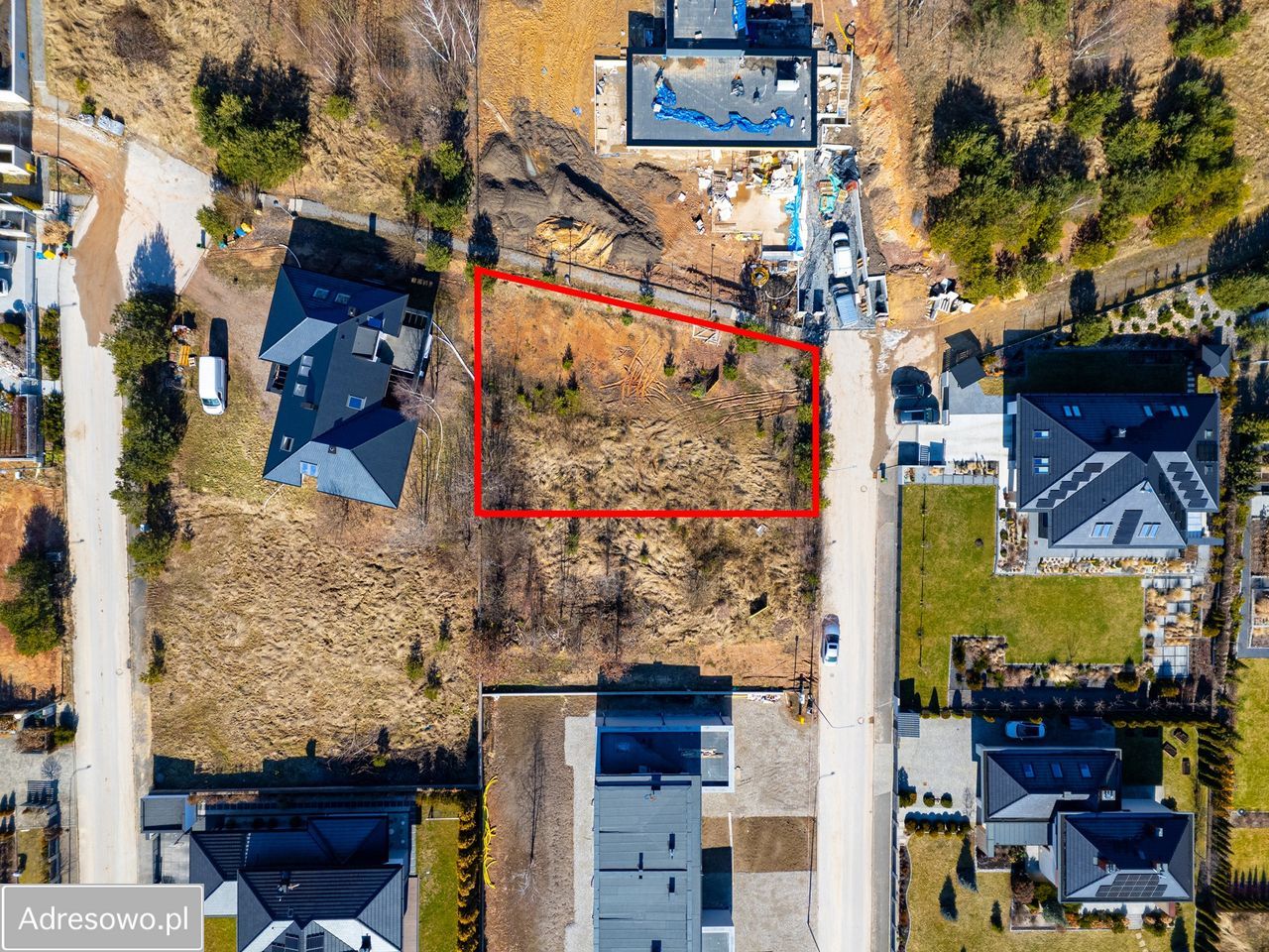 Działka budowlana Dyminy, ul. Kremowa. Zdjęcie 6