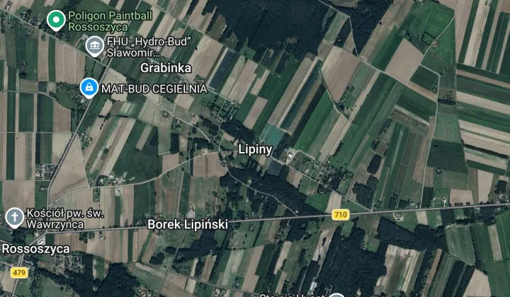 Działka rolno-budowlana Lipiny