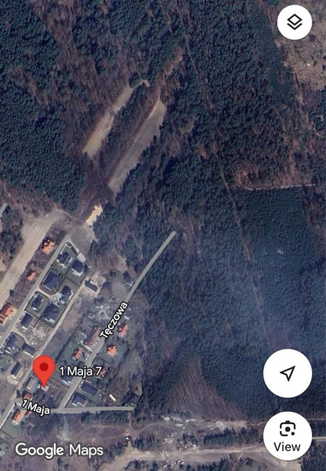 Działka leśna Jabłonna, ul. 1 Maja