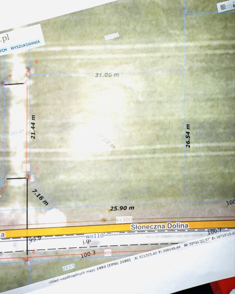 Działka budowlana Lubosz, ul. Słoneczna Dolina