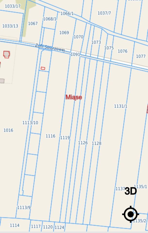 Działka budowlana Miąse, ul. Zofii Solarzowej. Zdjęcie 1