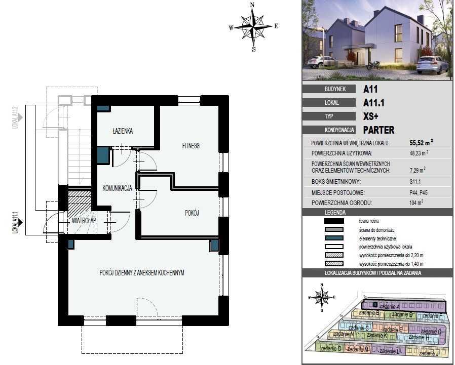 Mieszkanie 3-pokojowe Baniocha. Zdjęcie 7