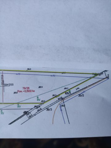 Działka budowlana Osie, ul. Wybudowanie pod Nowe. Zdjęcie 1