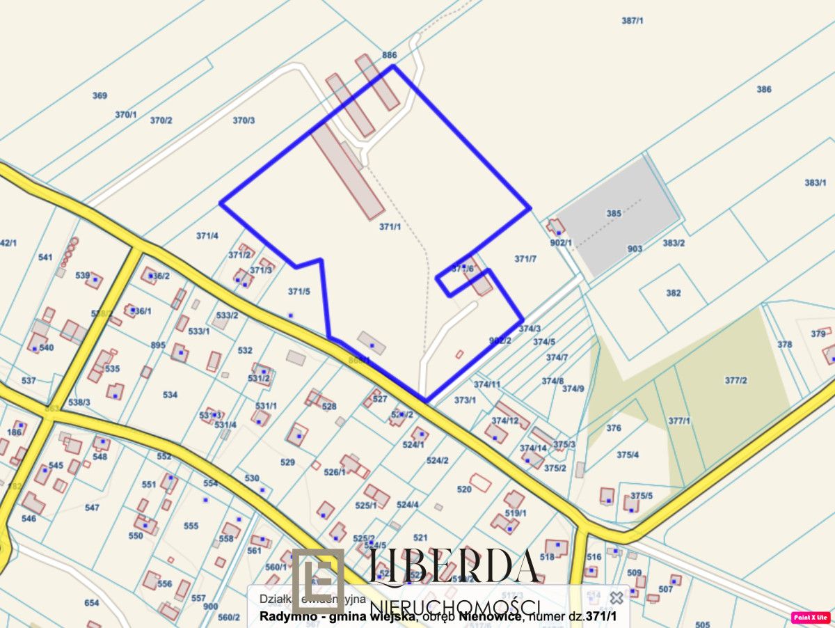 Działka inwestycyjna Nienowice. Zdjęcie 3