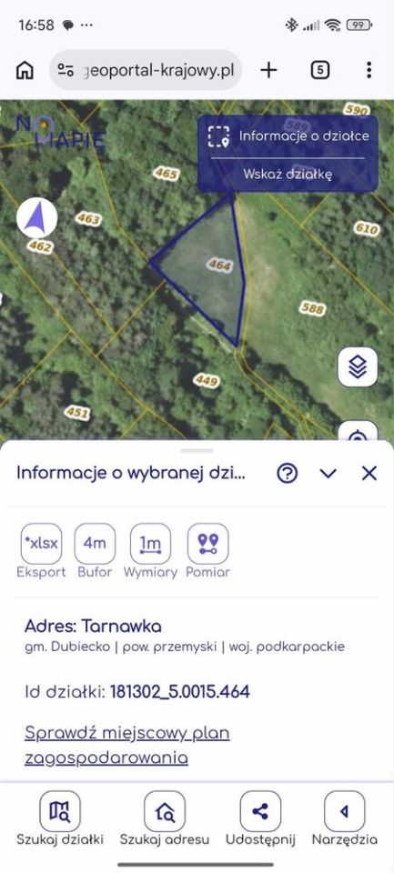 Działka budowlana Tarnawka. Zdjęcie 3