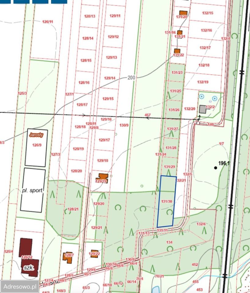 Działka budowlana Jarosty, ul. Kwiatowa. Zdjęcie 3