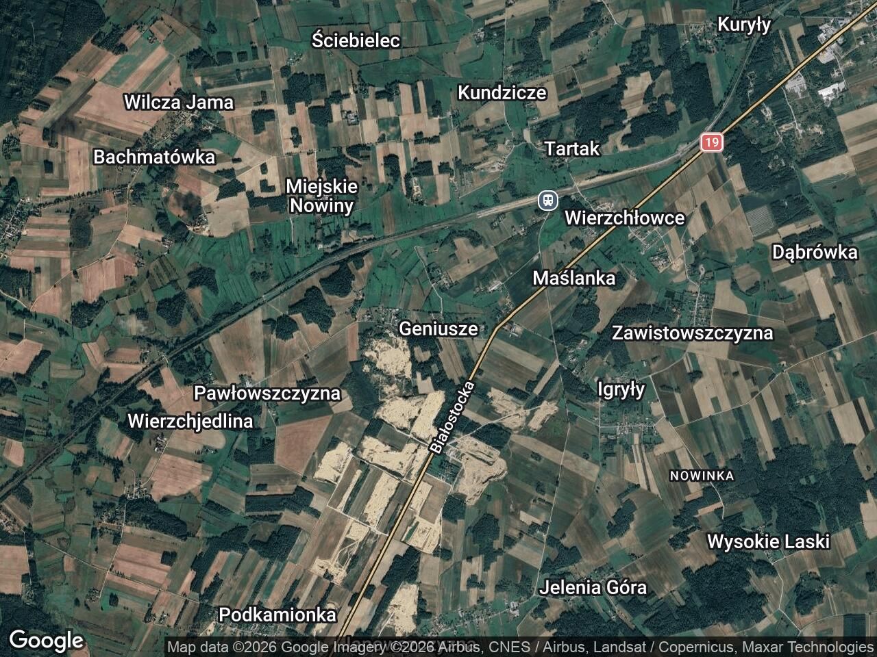 Działka rolno-budowlana Geniusze. Zdjęcie 1