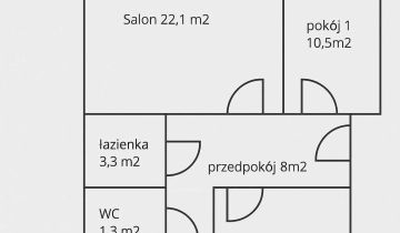 Mieszkanie 3-pokojowe Łęczna, ul. Patriotów Polskich