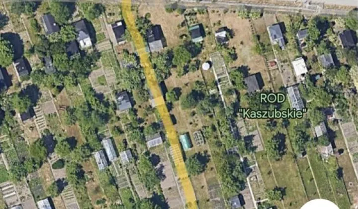 Działka rod Gdynia Działki Leśne