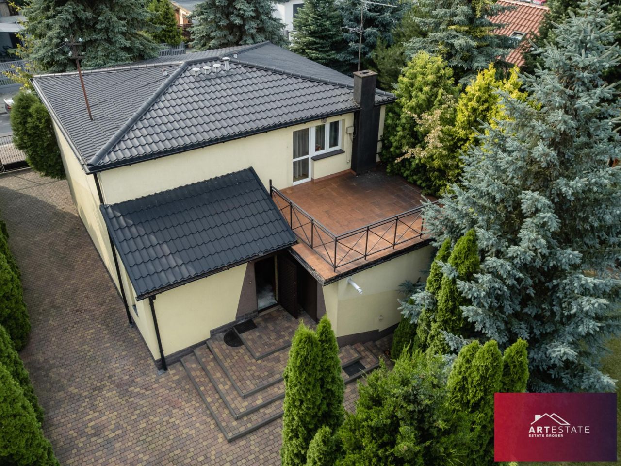 dom wolnostojący, 4 pokoje Aleksandrów Łódzki, ul. Wolności. Zdjęcie 19