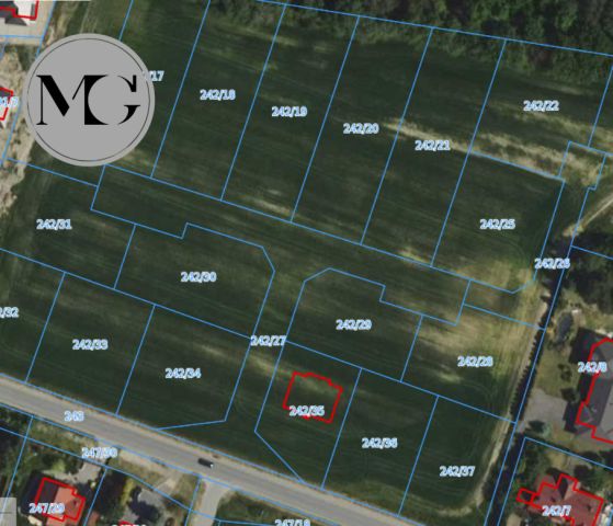 Działka budowlana Niemcz, ul. Kolonijna. Zdjęcie 1