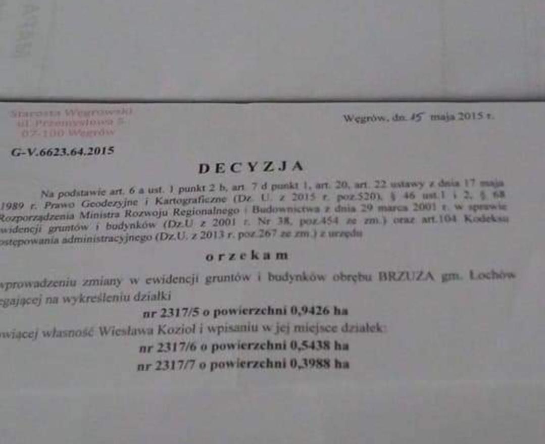 Działka rolno-budowlana Brzuza. Zdjęcie 6