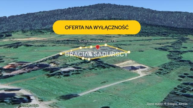 Działka budowlana Sucha Beskidzka. Zdjęcie 1