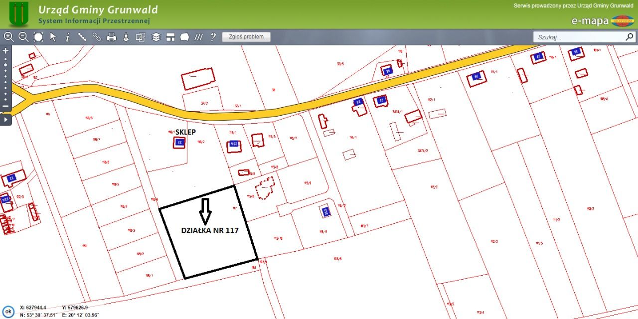 Działka budowlana Mielno