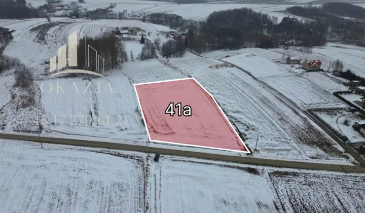 Działka inwestycyjna Niechobrz