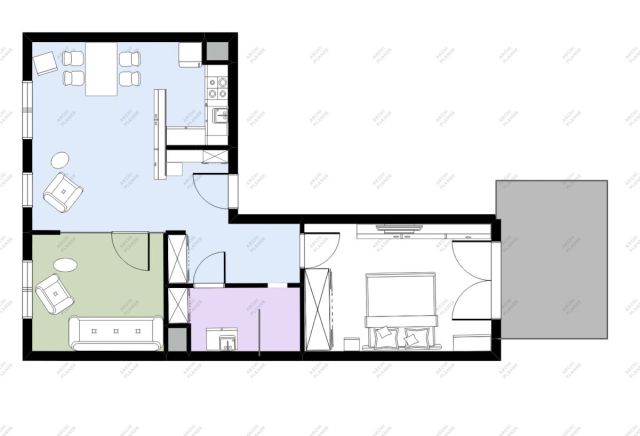 Mieszkanie 3-pokojowe Warszawa Praga, ul. Stefana Okrzei. Zdjęcie 22