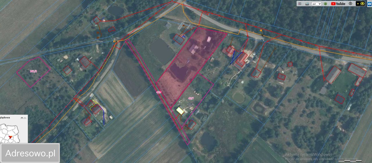 Działka budowlana Tyborów. Zdjęcie 4