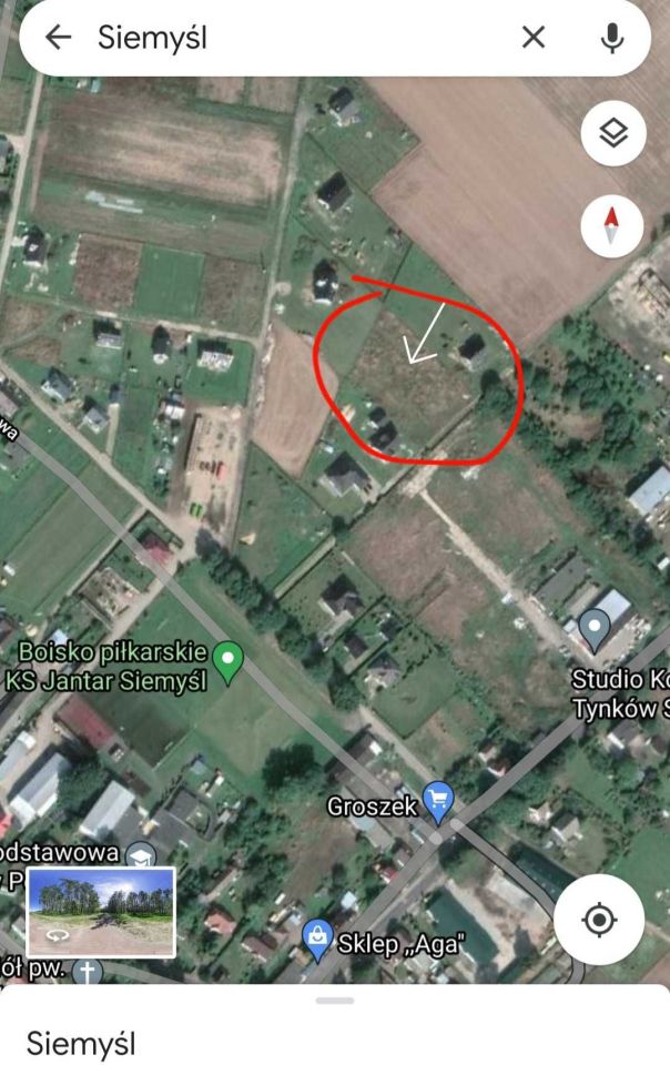 Działka siedliskowa Siemyśl. Zdjęcie 2