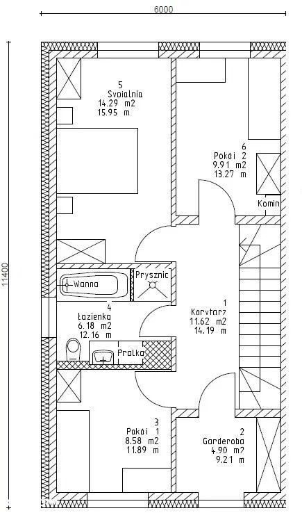 bliźniak, 5 pokoi Słubice. Zdjęcie 9