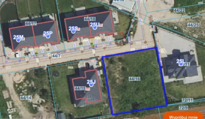 Działka budowlana Płock Podolszyce, ul. Graniczna