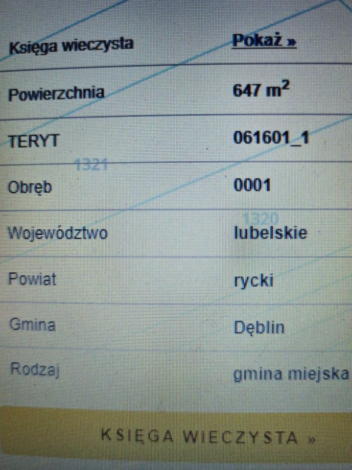 Działka budowlana Dęblin, ul. 1 Maja. Zdjęcie 3