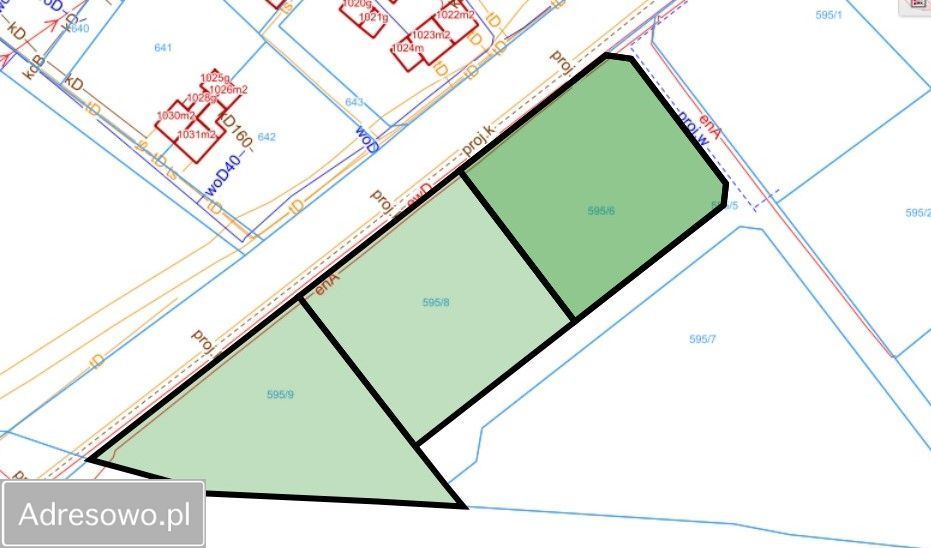 Działka budowlana Ubocze. Zdjęcie 2