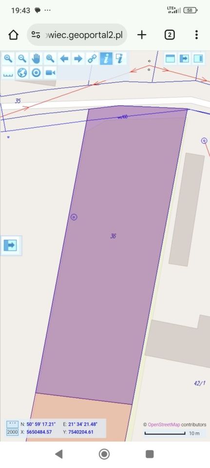 Działka rolno-budowlana Wycinka. Zdjęcie 5