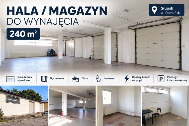 Hala/magazyn Słupsk, ul. Poznańska. Zdjęcie 1