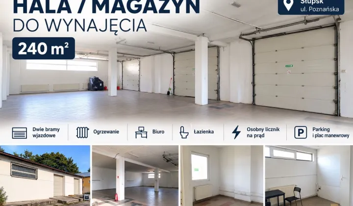 Hala/magazyn Słupsk, ul. Poznańska