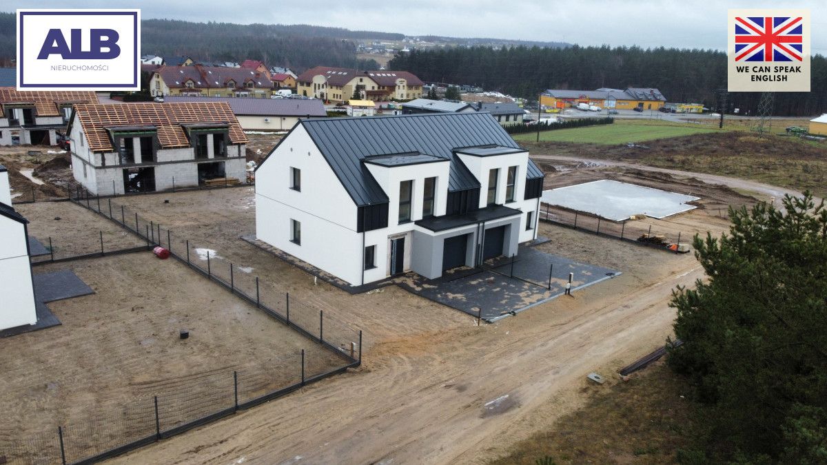 bliźniak, 4 pokoje Kiełpino. Zdjęcie 2