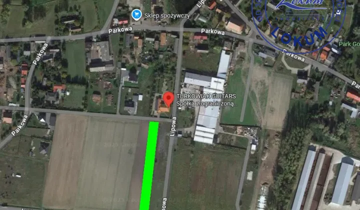 Działka budowlana Gołanice, ul. Leśna