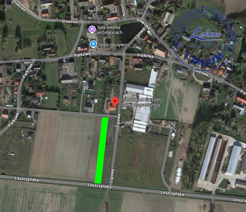 Działka budowlana Gołanice, ul. Leśna. Zdjęcie 1