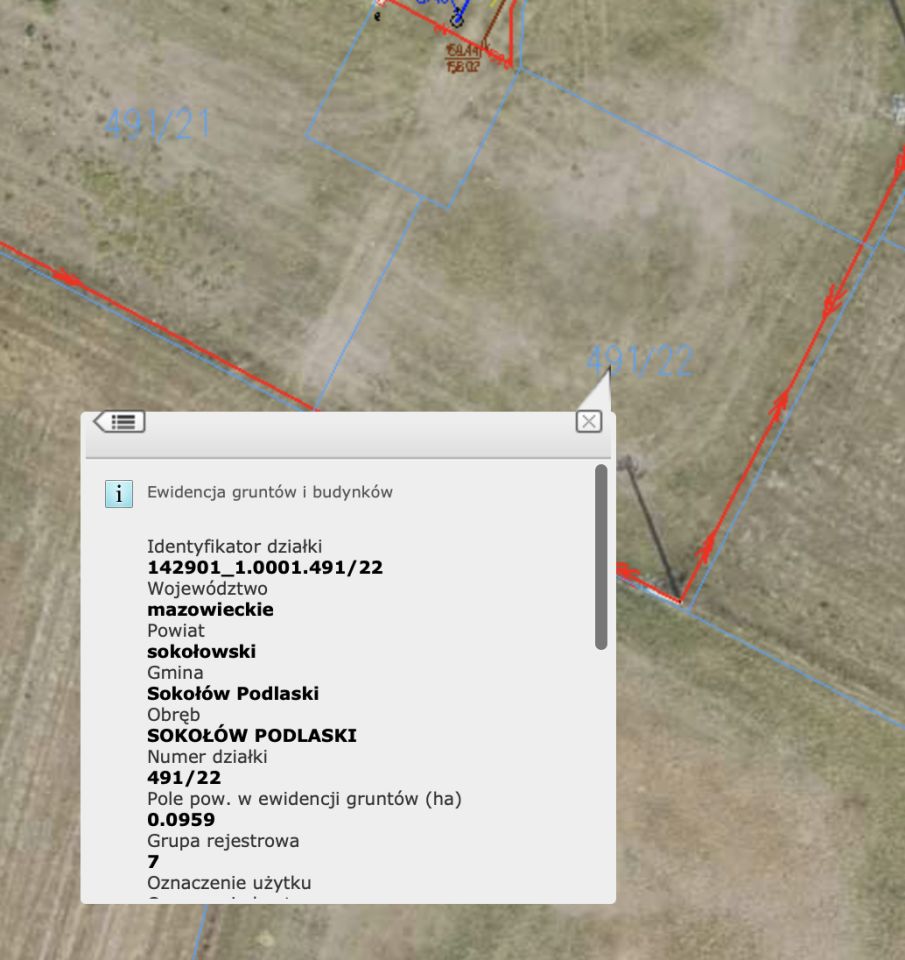 Działka budowlana Sokołów Podlaski, ul. Chabrowa. Zdjęcie 2