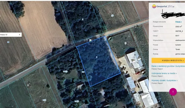 Działka budowlana Szadów Księży