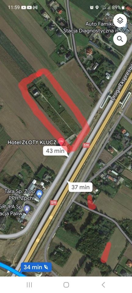 Działka budowlana Trojaczkowice