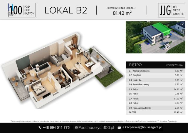 Mieszkanie 3-pokojowe Łódź Polesie, ul. Podchorążych. Zdjęcie 11