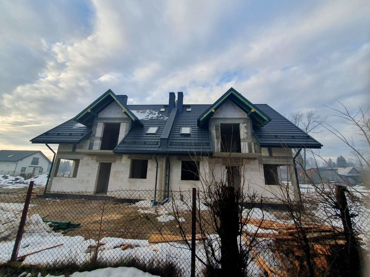 bliźniak, 5 pokoi Czarny Dunajec, ul. Kamieniec Górny. Zdjęcie 1