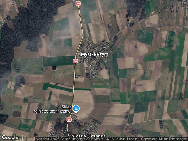 Działka siedliskowa Mystki-Rzym. Zdjęcie 1