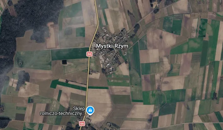 Działka siedliskowa Mystki-Rzym