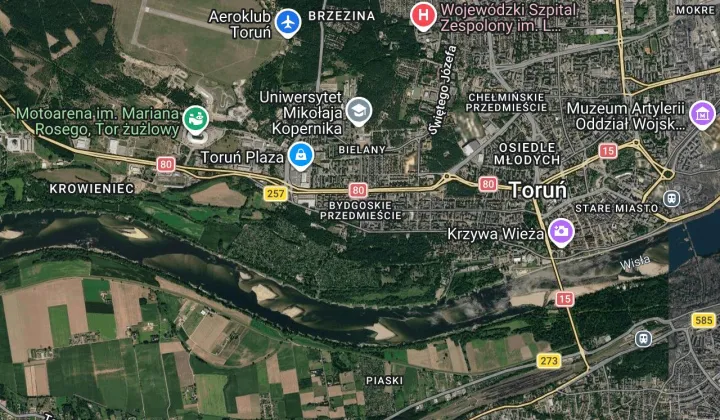 Mieszkanie 3-pokojowe Toruń Bydgoskie Przedmieście