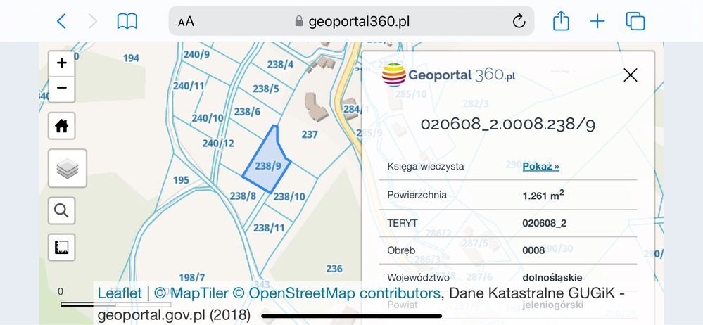 Działka budowlana Staniszów. Zdjęcie 2