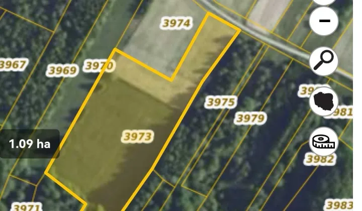 Działka rolna Harta