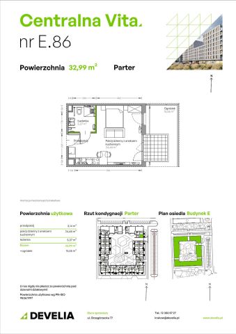 Mieszkanie 1-pokojowe Kraków Czyżyny, ul. Romana Ciesielskiego. Zdjęcie 14