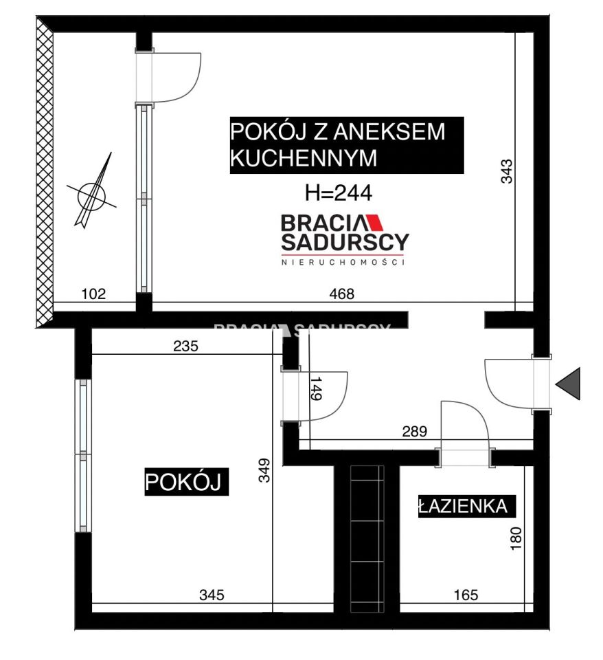 Mieszkanie 2-pokojowe Kraków Podgórze Duchackie, ul. Serbska. Zdjęcie 15