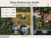 Działka inwestycyjna Warszawa Ursynów, ul. Kądziołeczki. Zdjęcie 2