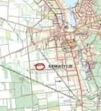 Działka budowlana Siemiatycze, ul. Stefana Żeromskiego. Zdjęcie 1