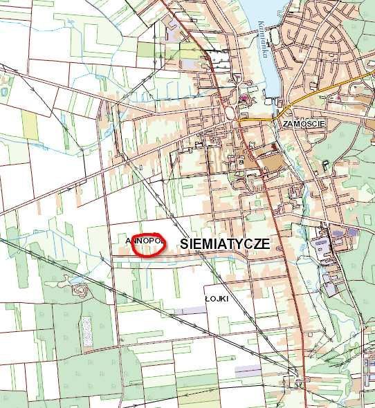 Działka budowlana Siemiatycze, ul. Stefana Żeromskiego. Zdjęcie 2