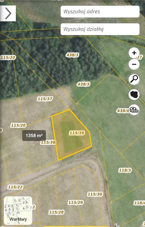 Działka budowlana Grochowce. Zdjęcie 3