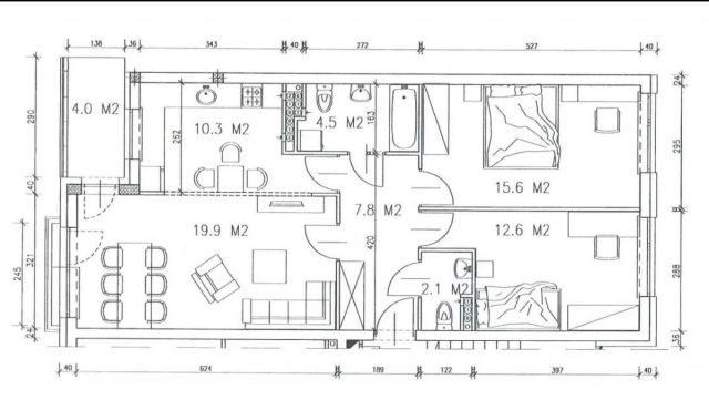 Mieszkanie 3-pokojowe Bydgoszcz Fordon, ul. Pawła Edmunda Strzeleckiego. Zdjęcie 16