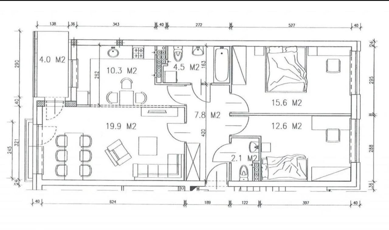 Mieszkanie 3-pokojowe Bydgoszcz Fordon, ul. Pawła Edmunda Strzeleckiego. Zdjęcie 16